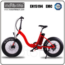 MOTORLIFE / OEM marca EN15194 20inch plegable 48V 500W bicicleta eléctrica